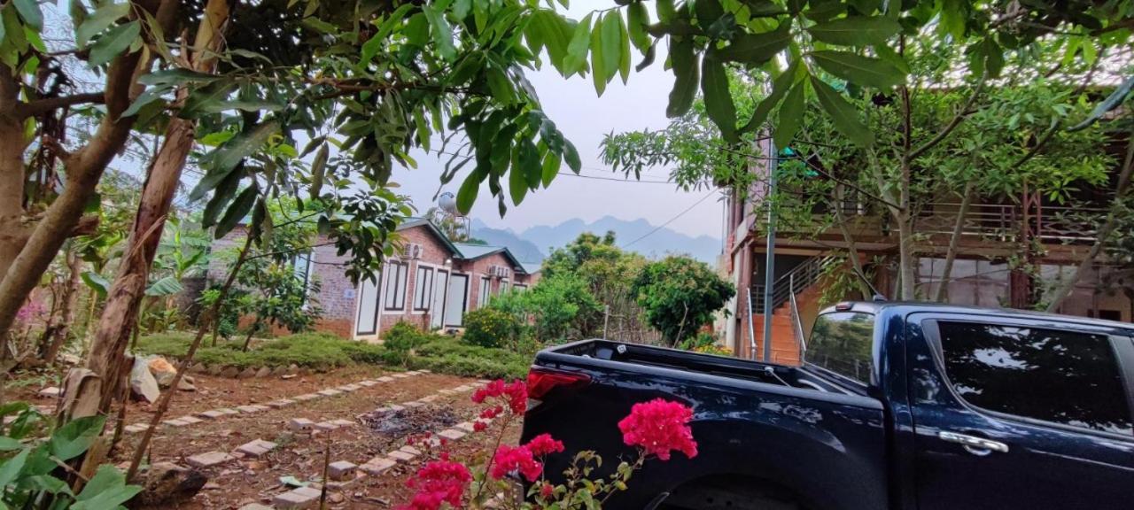 Datani Moc Chau Homestay Lang Mon Exterior foto